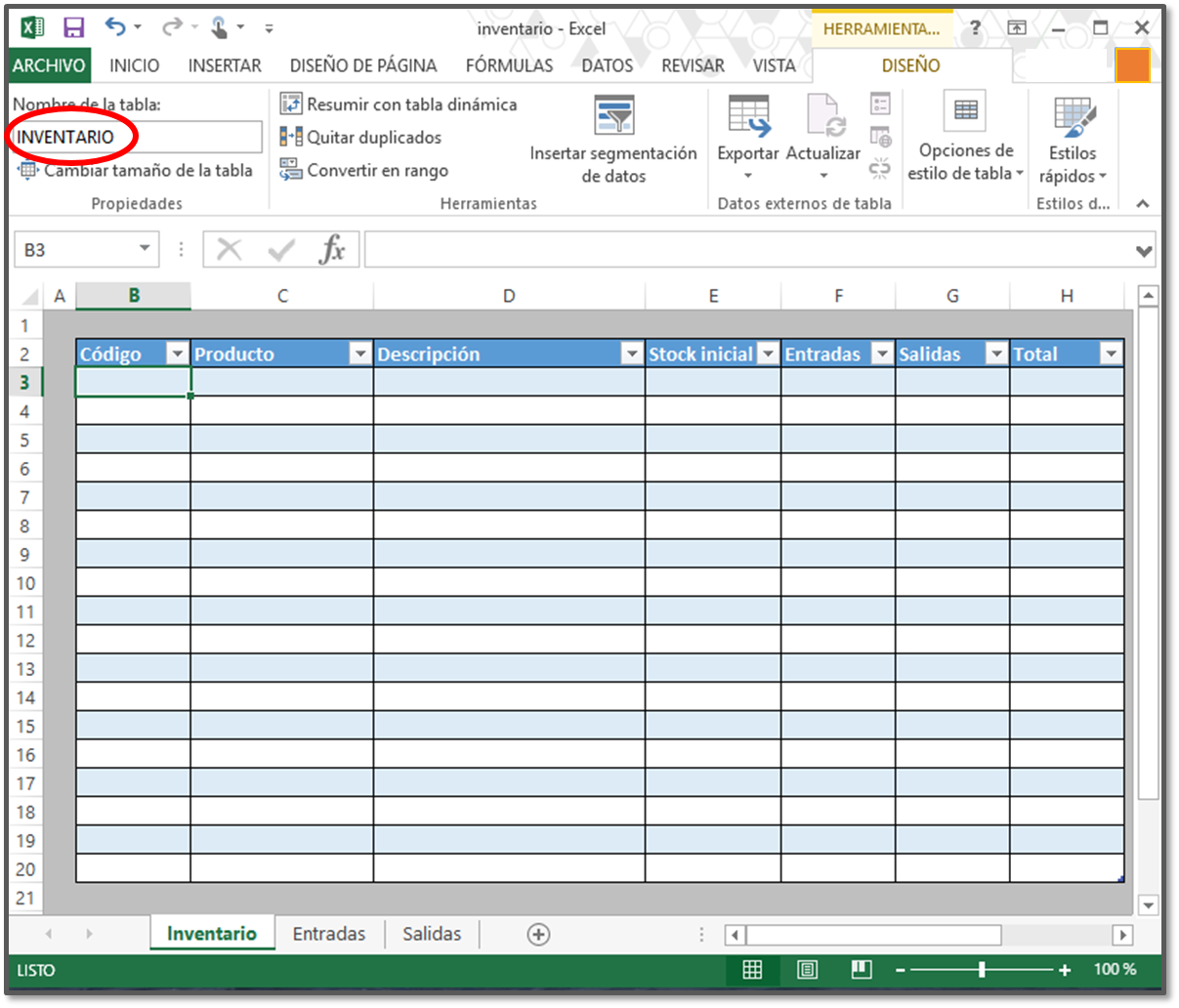 Inventario De Almacen En Excel 5884